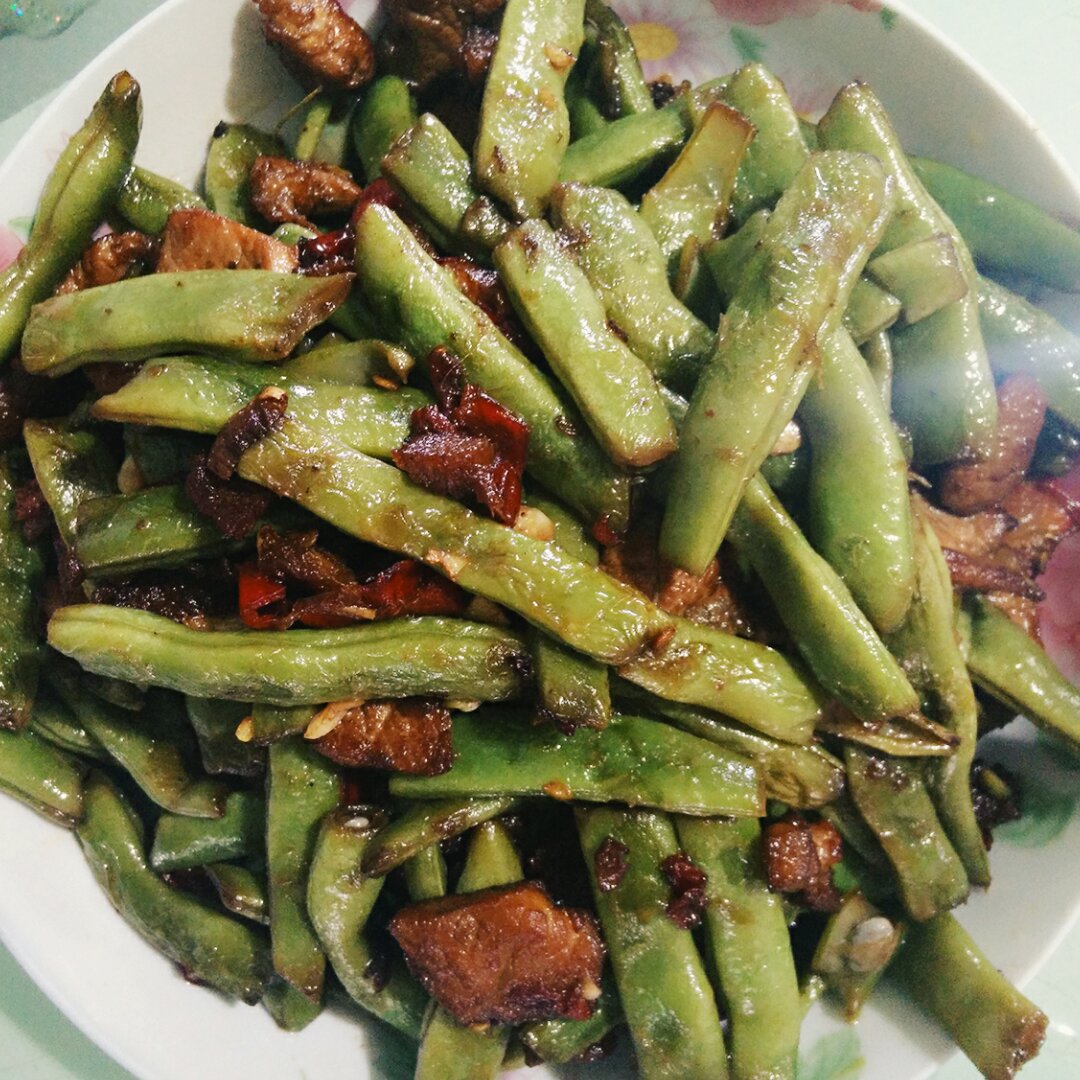 四季豆炒肉