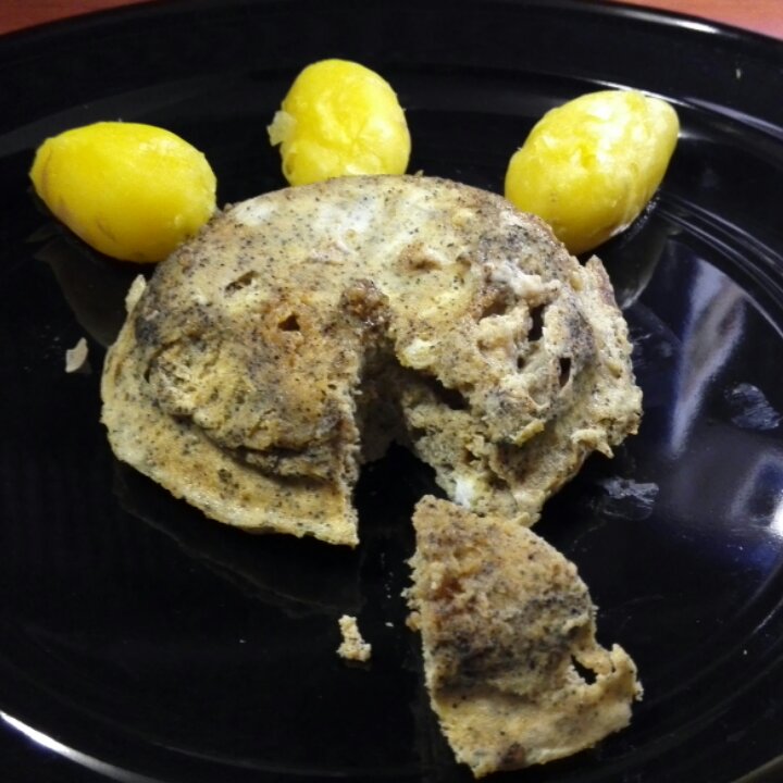 懒人食|1分钟微波炉柠檬酸奶小蛋糕（无油低脂版）