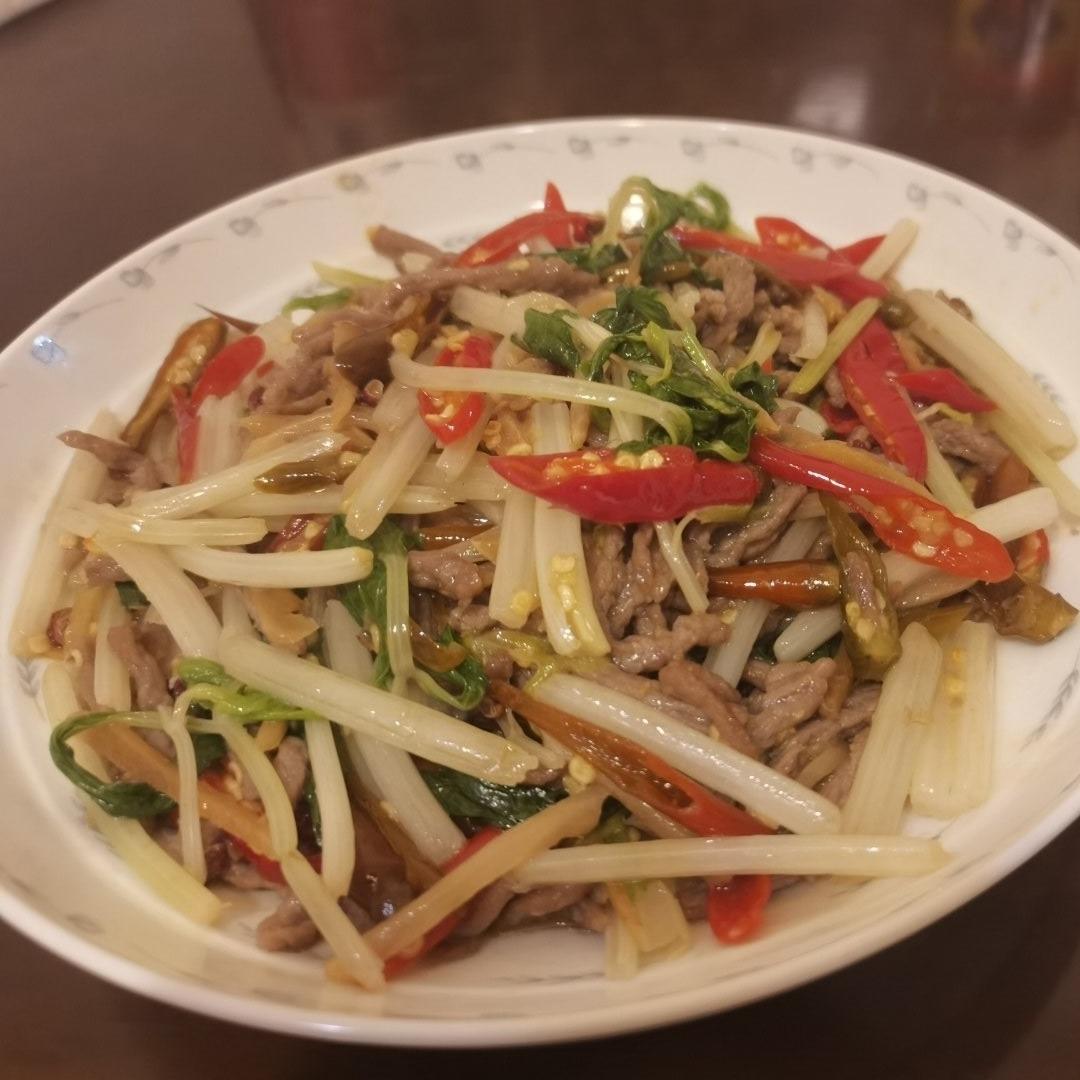 泡椒牛肉丝