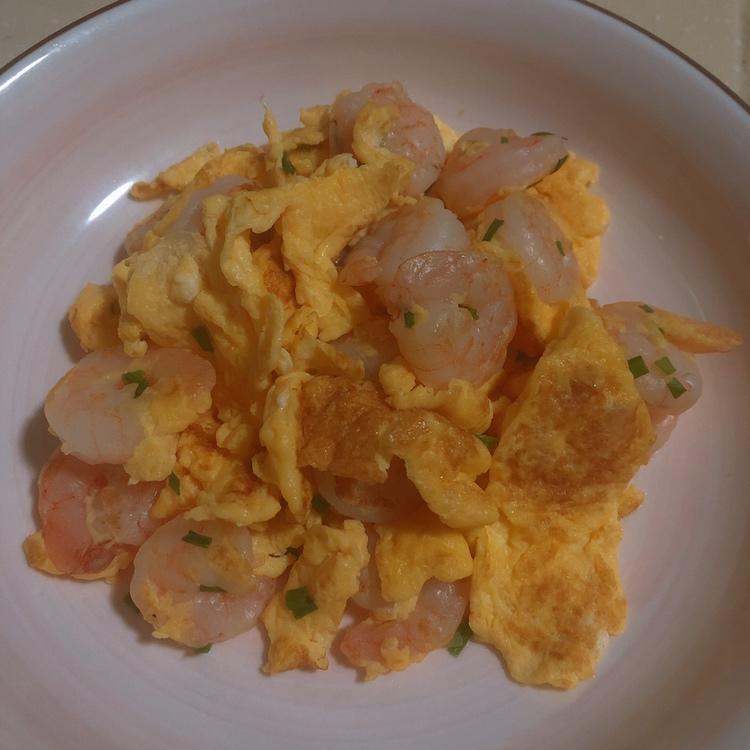 虾仁滑炒鸡蛋