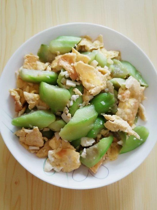 丝瓜炒蛋