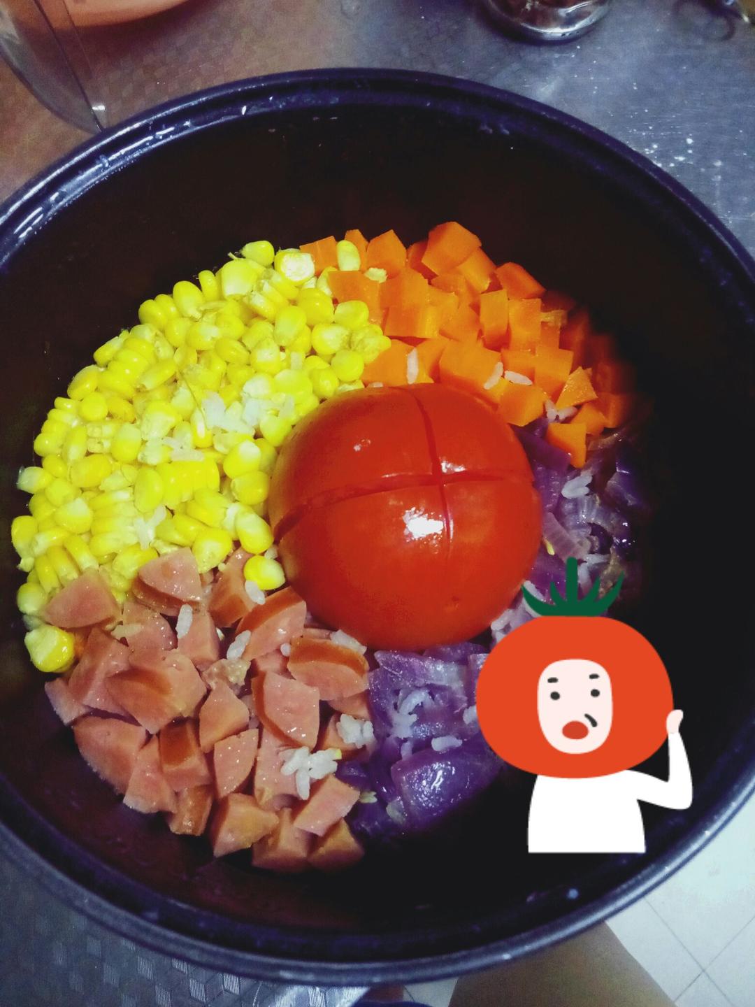 【电饭锅】一只番茄饭 番茄拌饭