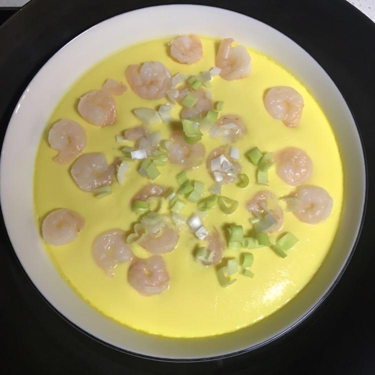 虾仁蒸蛋