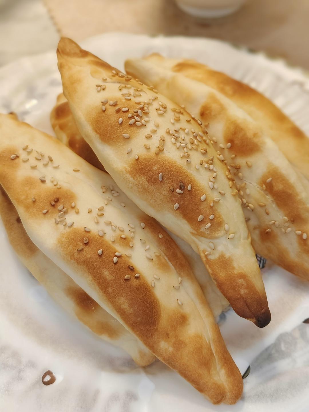 不用发面，简单易做，酥脆可口的空心糖烧饼