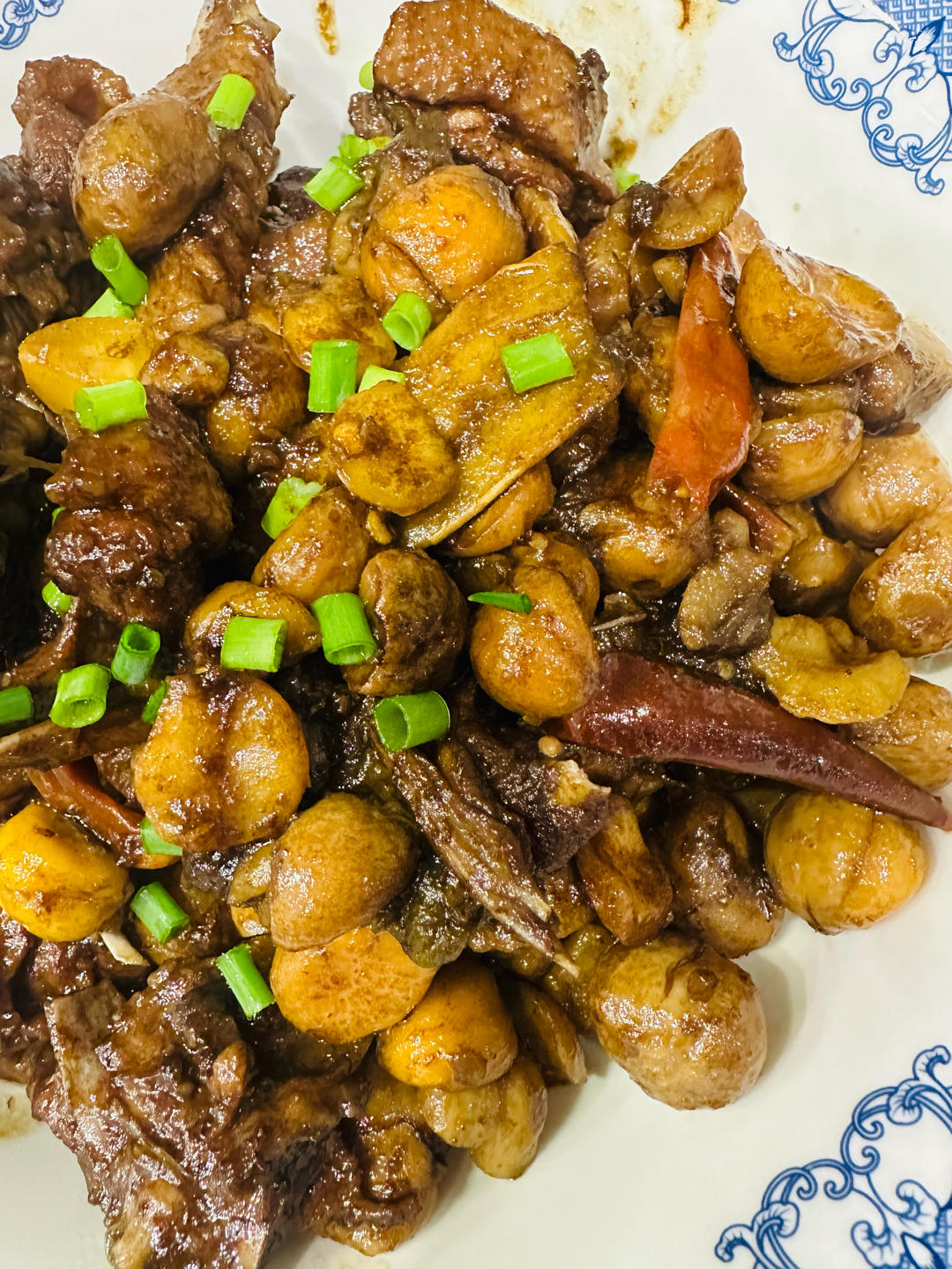 秋分啤酒板栗鸭『板栗烧鸭』啤酒烧鸭