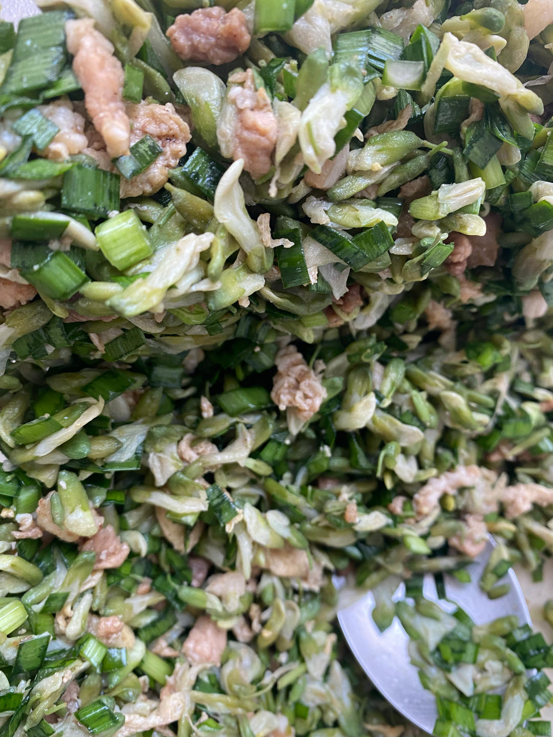 春天的味道，槐花包子