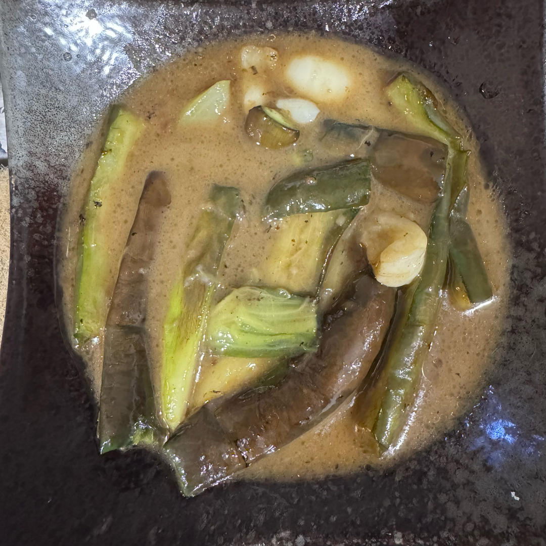 鱼皮胶煮茄子🍆