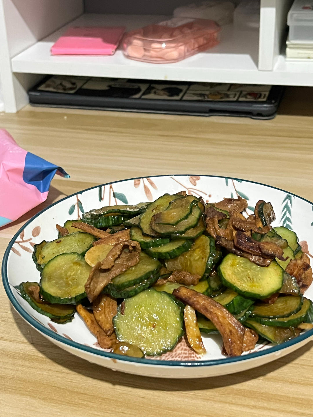 脆黄瓜炒肉
