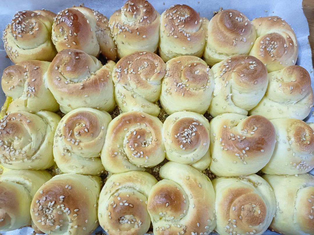 脆底蜂蜜小面包