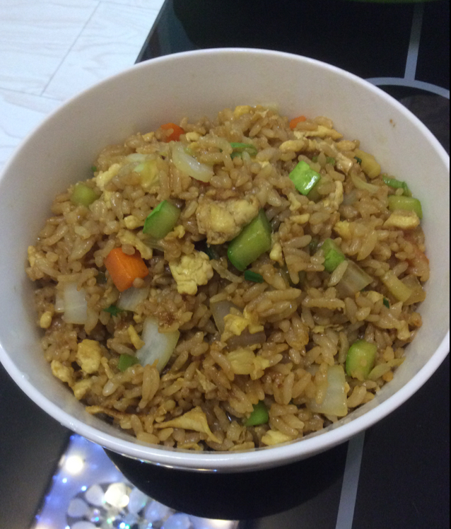 酱油素炒饭