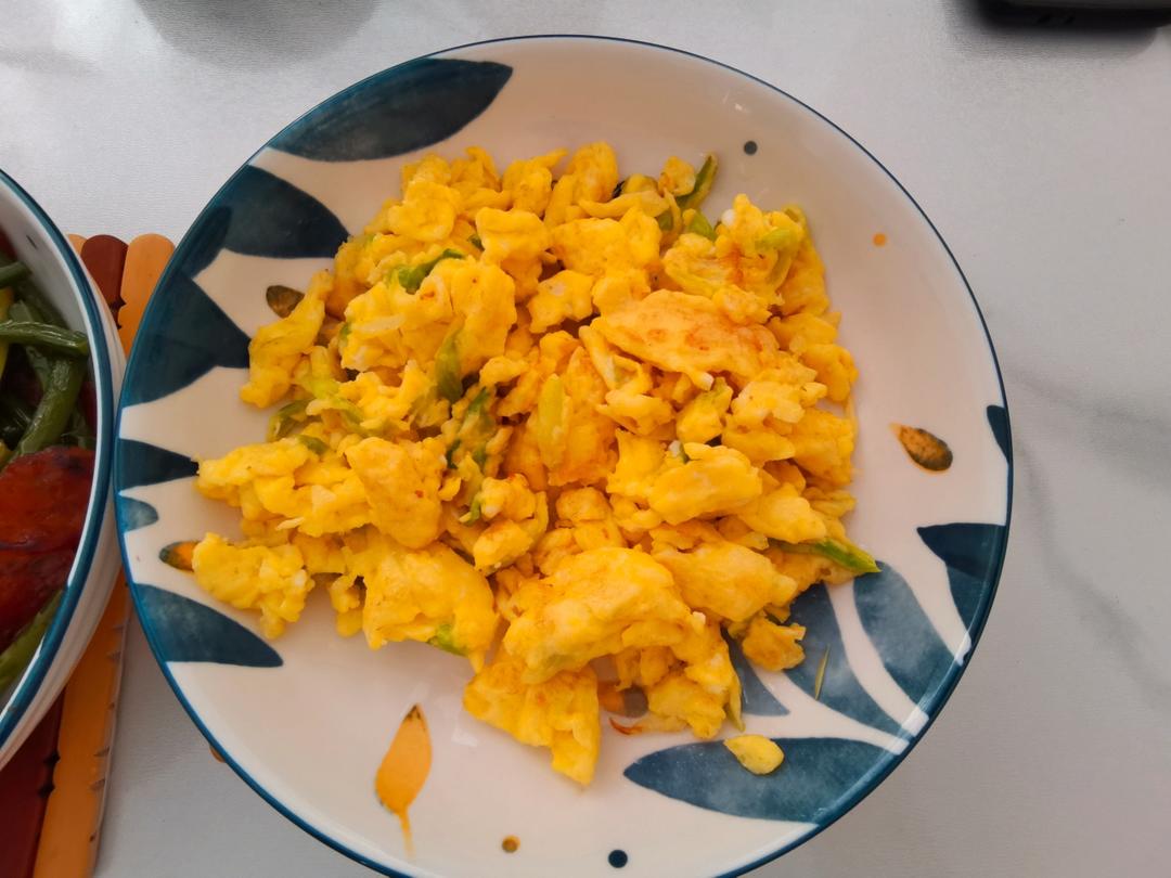 大葱炒鸡蛋