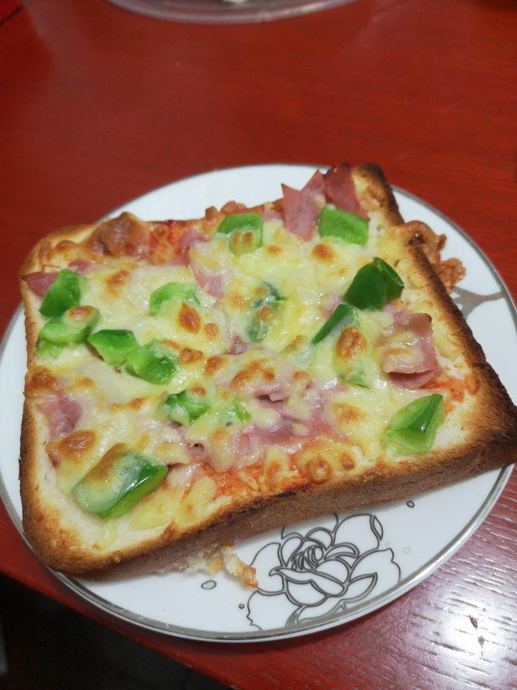 超好吃面包披萨🍕