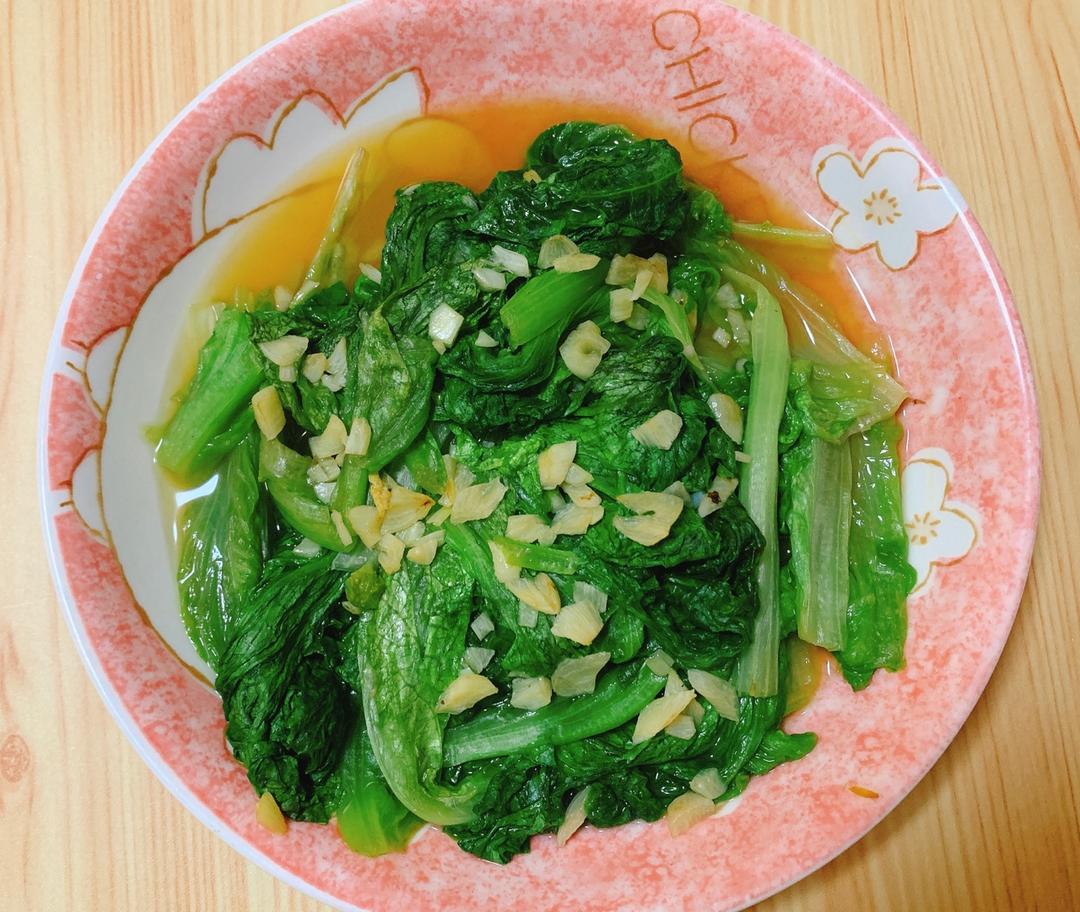 三分钟搞定的蚝油生菜