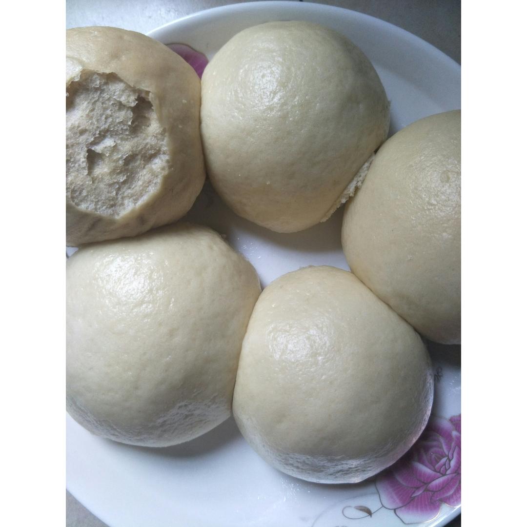 有着面包口感的红糖馒头（一次发酵）