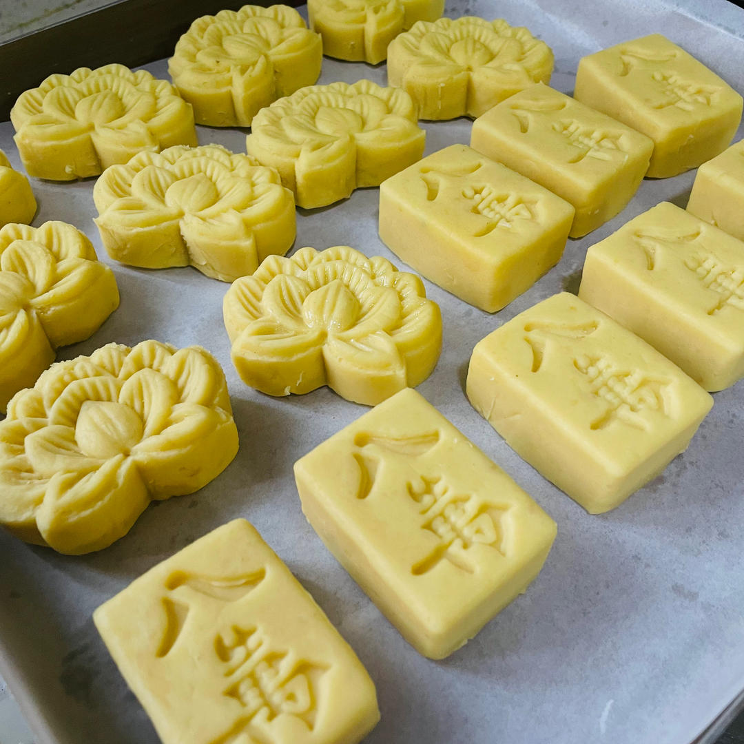 懒汉免炒绿豆沙(绿豆糕)