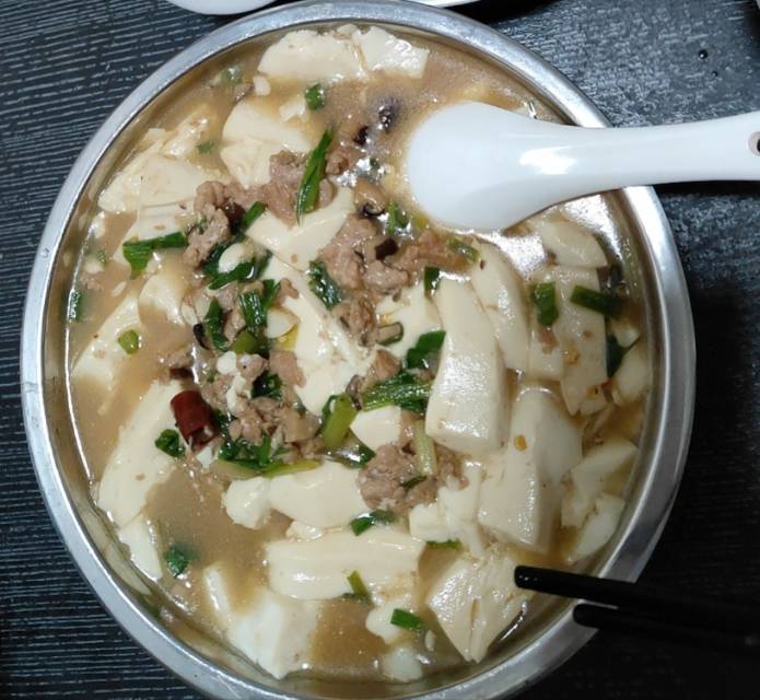 肉末嫩豆腐｜嫩滑口感爽口！这道快手菜超级下饭！！（减脂少油版）