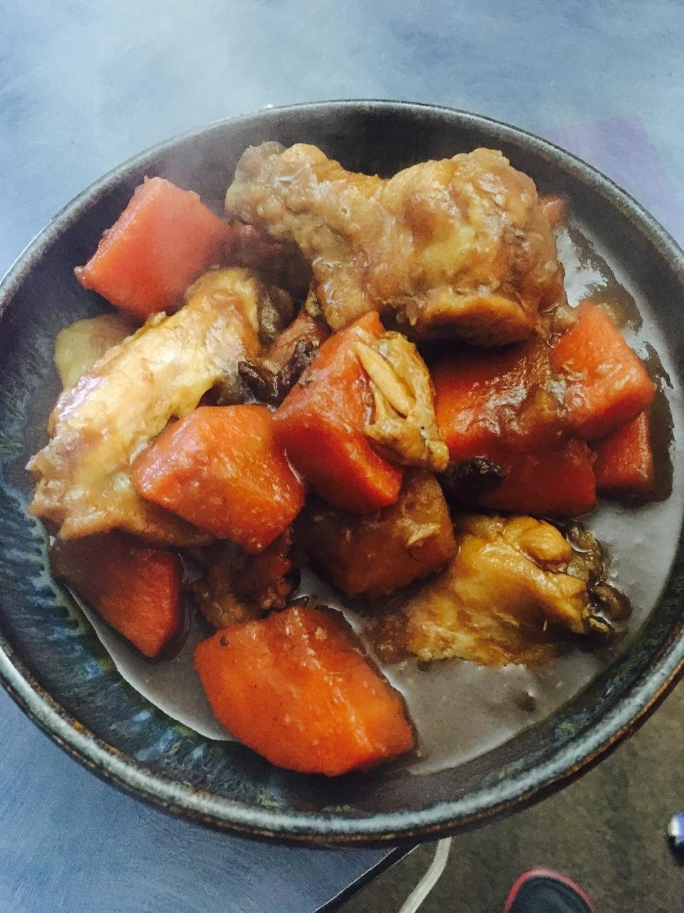 土豆炖鸡翅（快手零失败）