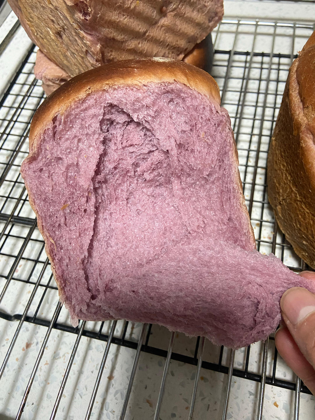 紫薯吐司面包