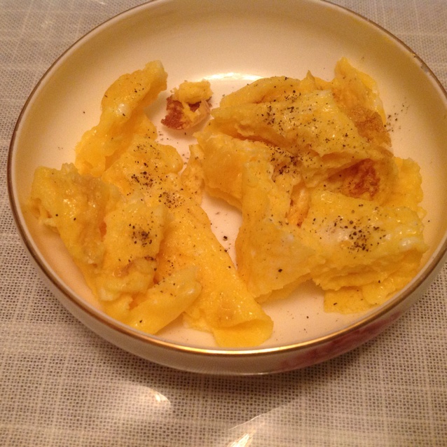 美式炒蛋 scrambled eggs