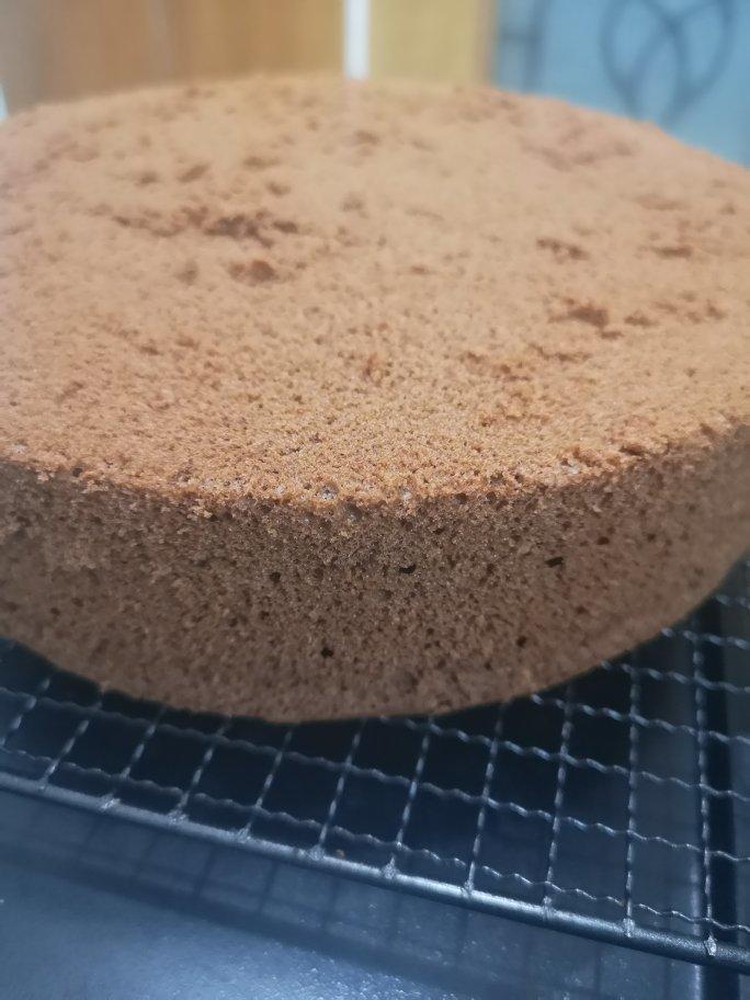 6寸可可戚风（内附8寸5蛋配方）