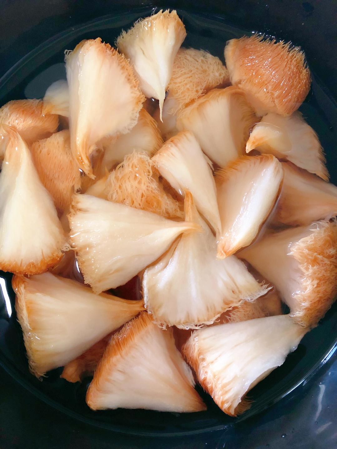 猴菇米糊的做法