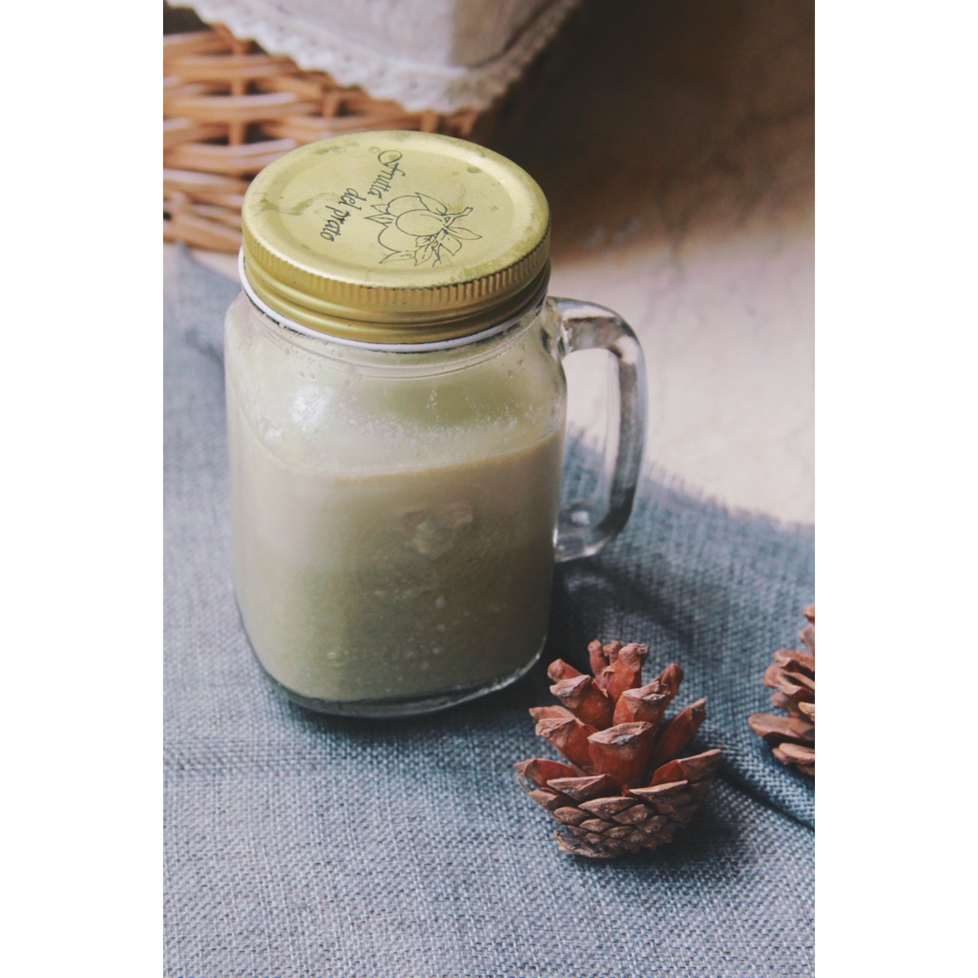 成熟口味抹茶拿铁