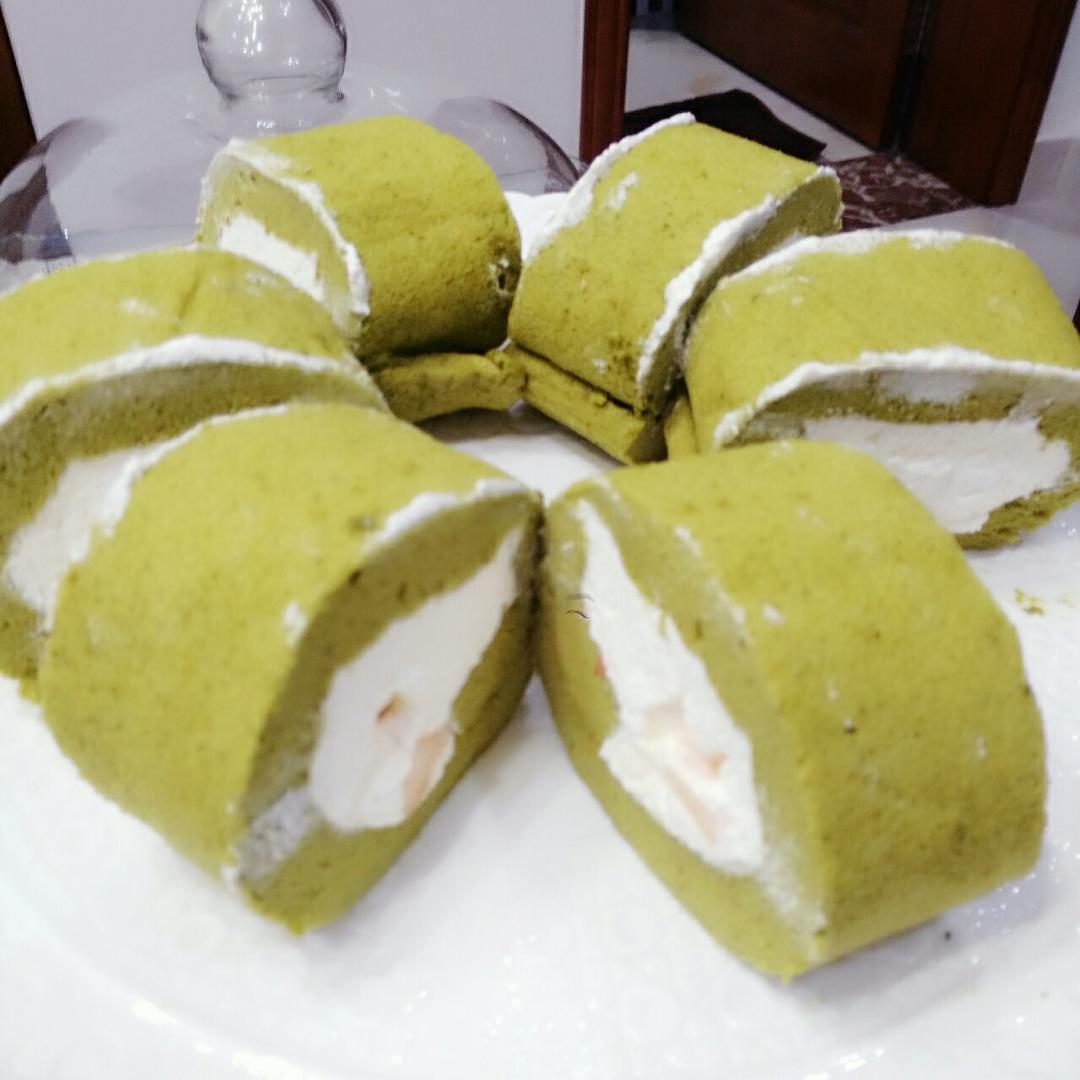 日式抹茶蛋糕卷