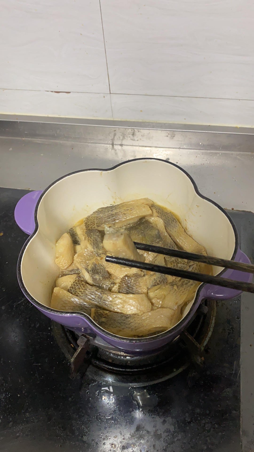 十五分钟鲜嫩无水焗鲈鱼