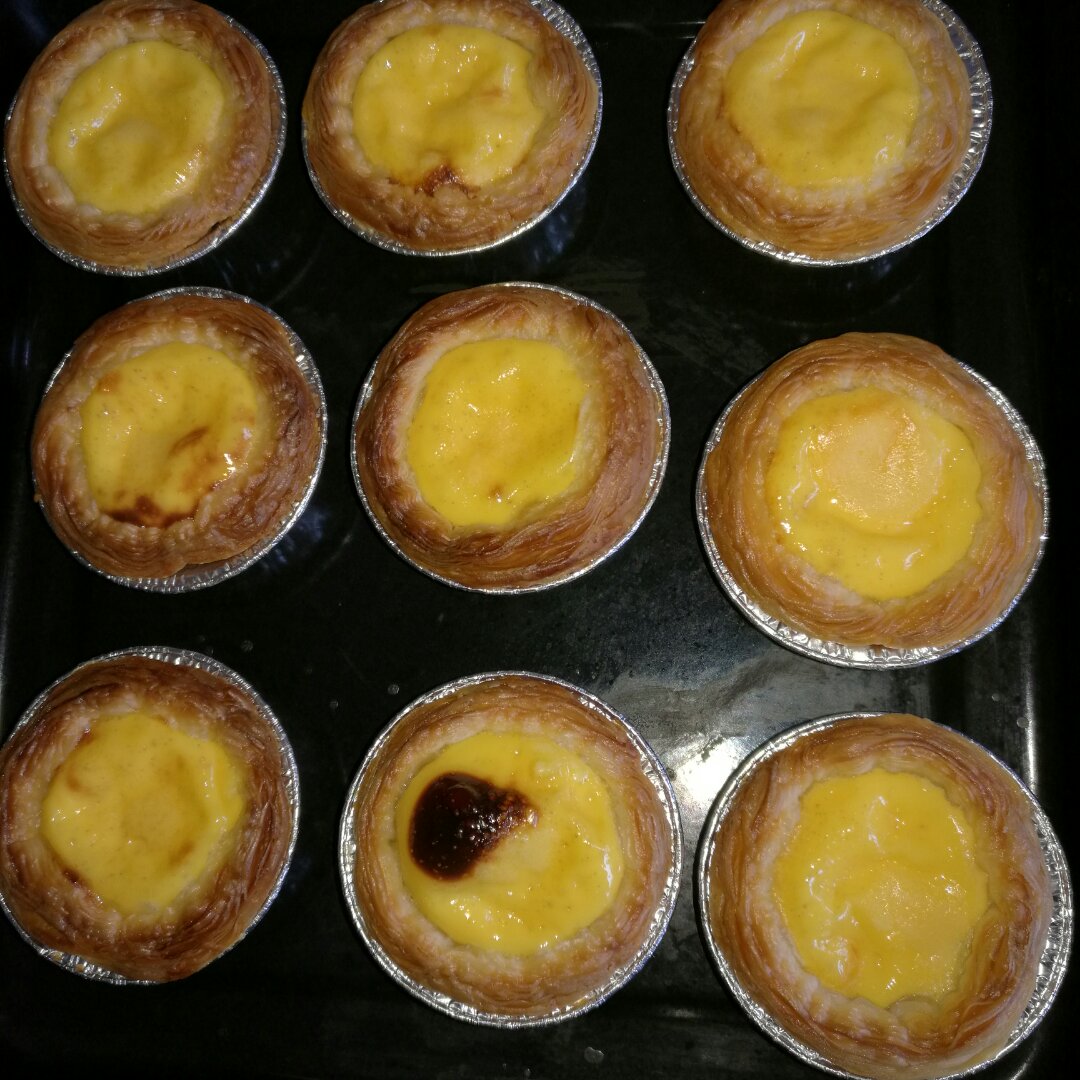 不加淡奶油蛋挞