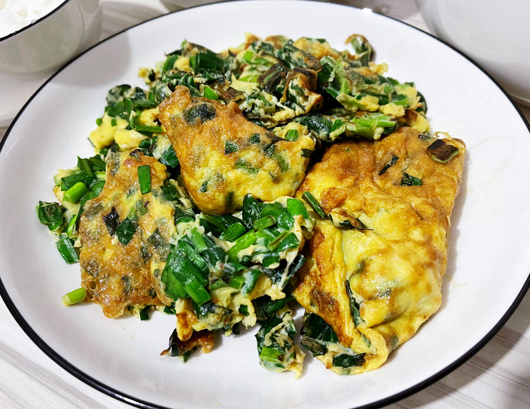 〈韭菜炒鸡蛋〉，超级家常菜🥢，欣小厨 😉