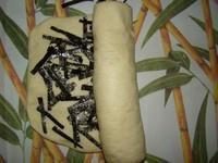 葱香肉松海苔面包卷（电饭锅版）的做法 步骤6