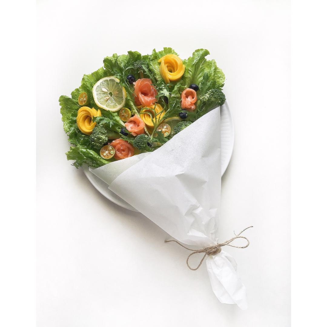 花束沙拉