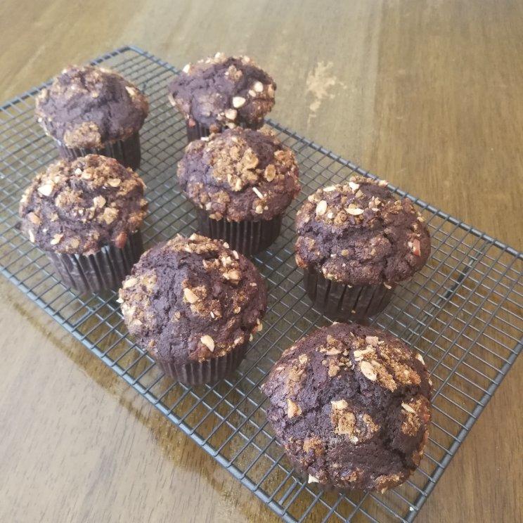 浓情巧克力摩卡马芬<Chocolate Espresso Muffins>