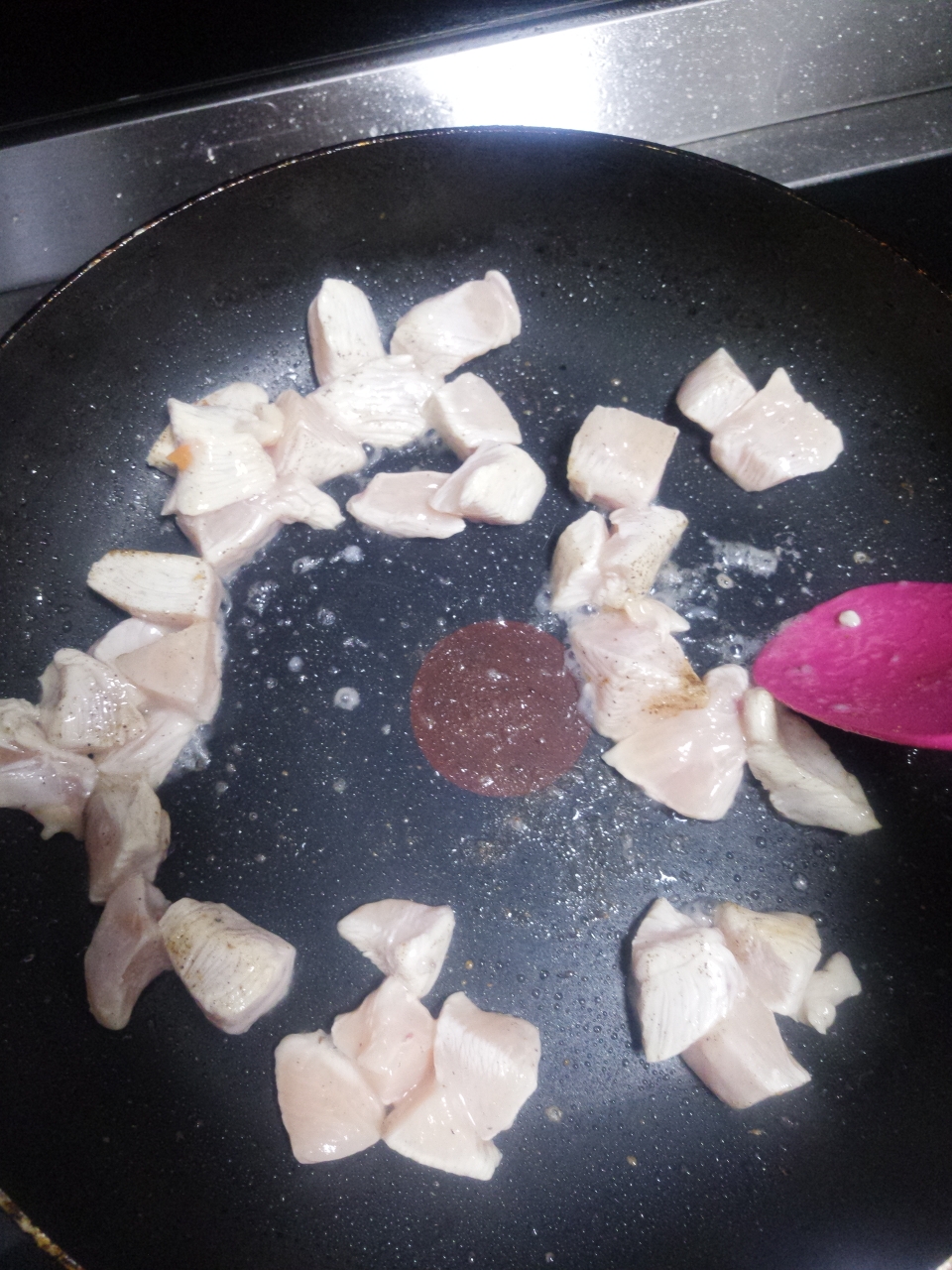 咖喱鸡胸肉的做法 步骤3