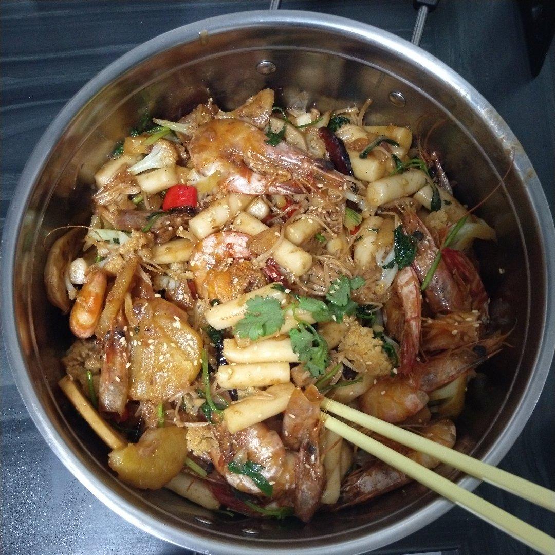 麻辣香锅虾