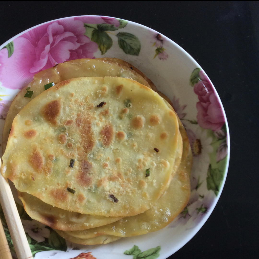 饺子皮葱油饼