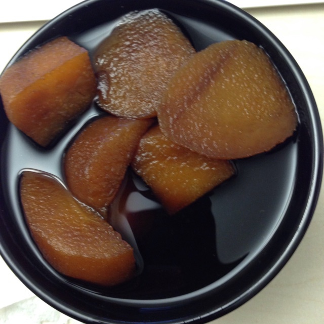 红糖炖梨