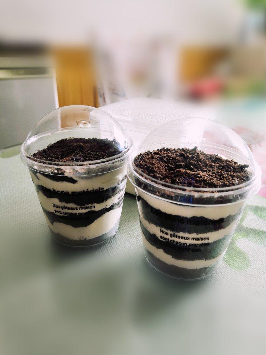 两种口味的木糠杯