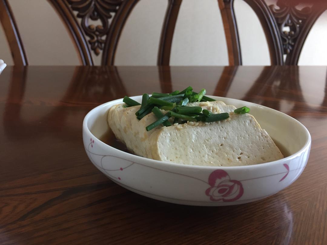 dawnleung做的增肌减脂胡麻油豆腐