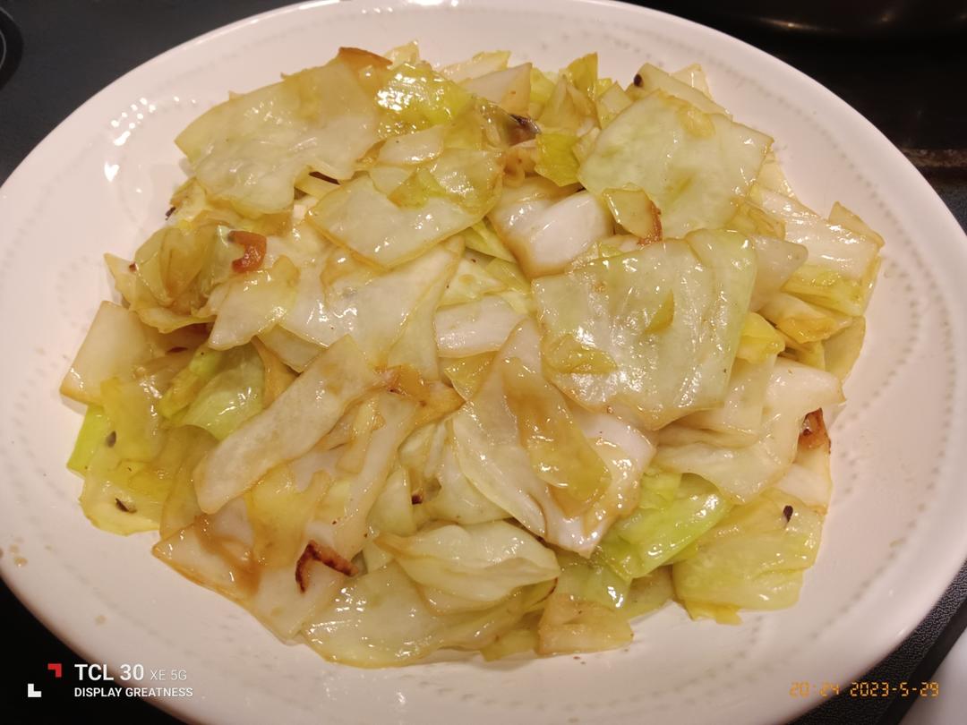爆炒牛心菜