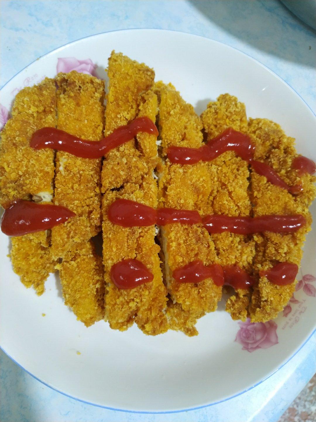 【好这口儿】5元钱在家自制黄金大鸡排