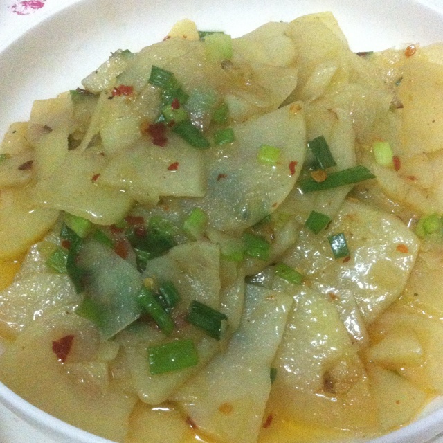 朴素的土豆片
