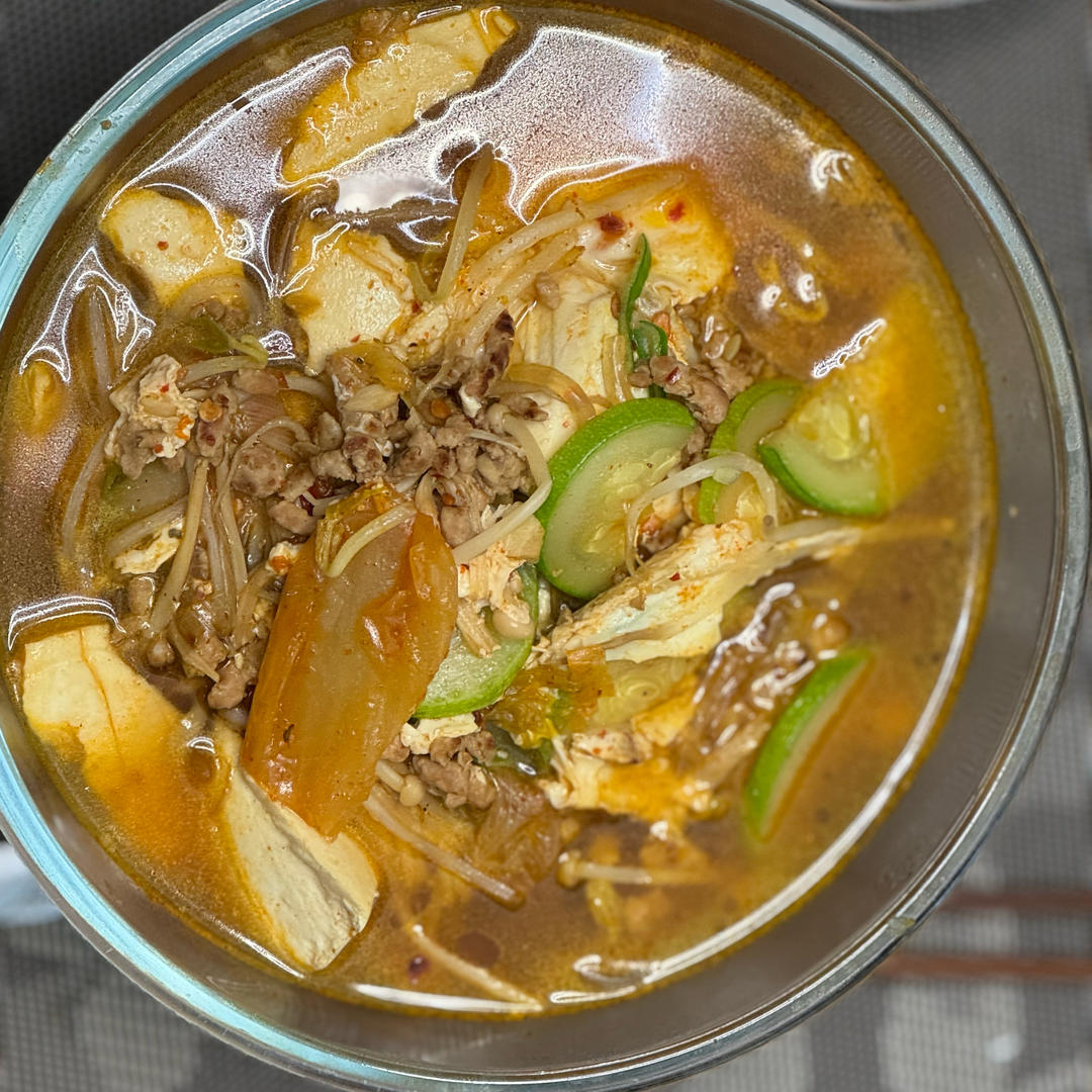 韩式嫩豆腐汤