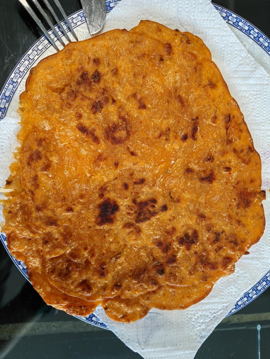 超简单正宗韩国泡菜饼