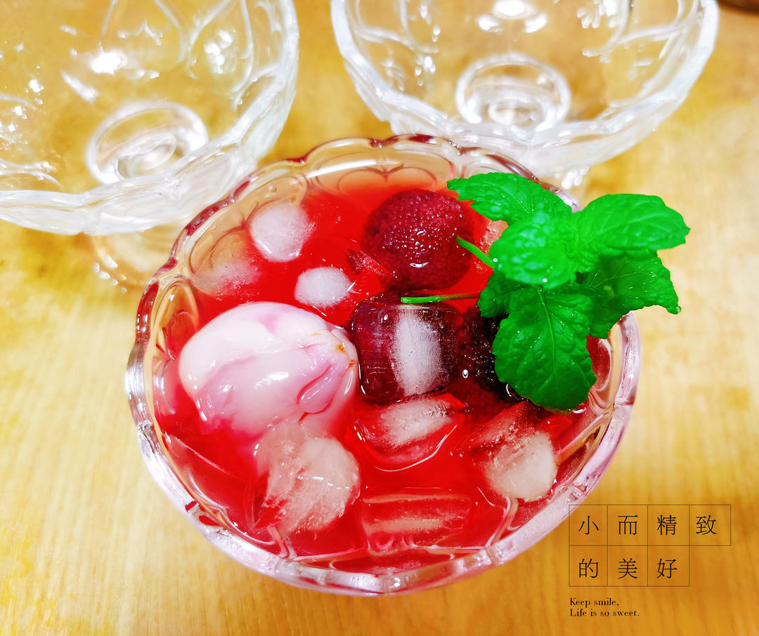 夏日神仙饮品❗️酸甜冰镇柠檬杨梅荔枝饮