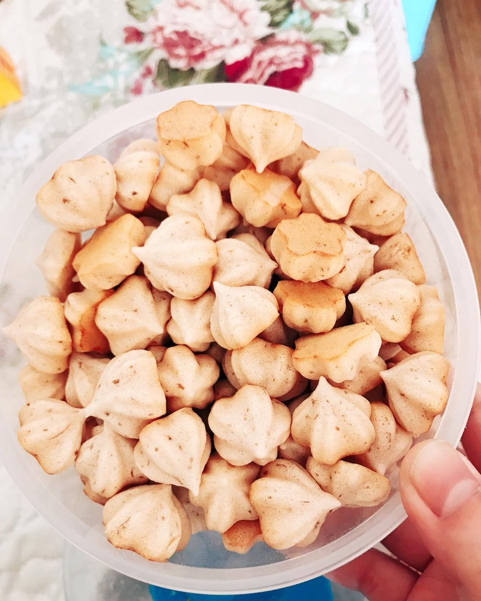 蛋白溶豆成型(纹路)技巧