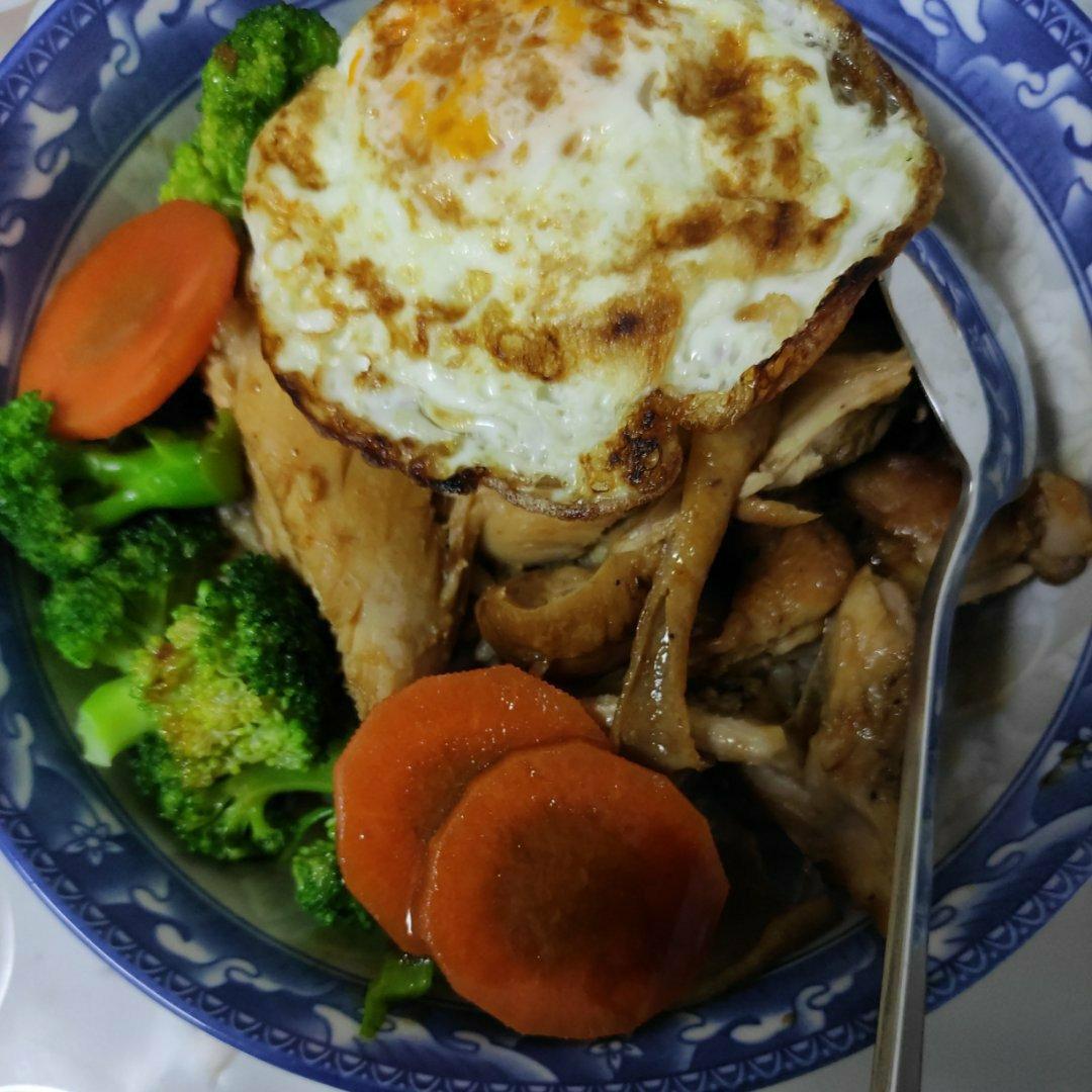 照烧鸡腿饭