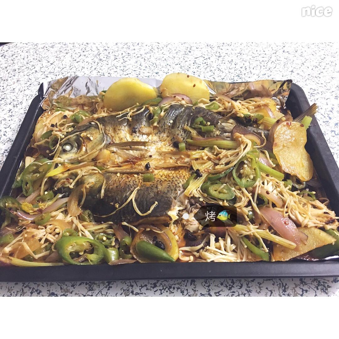 香辣烤鱼-烤箱版