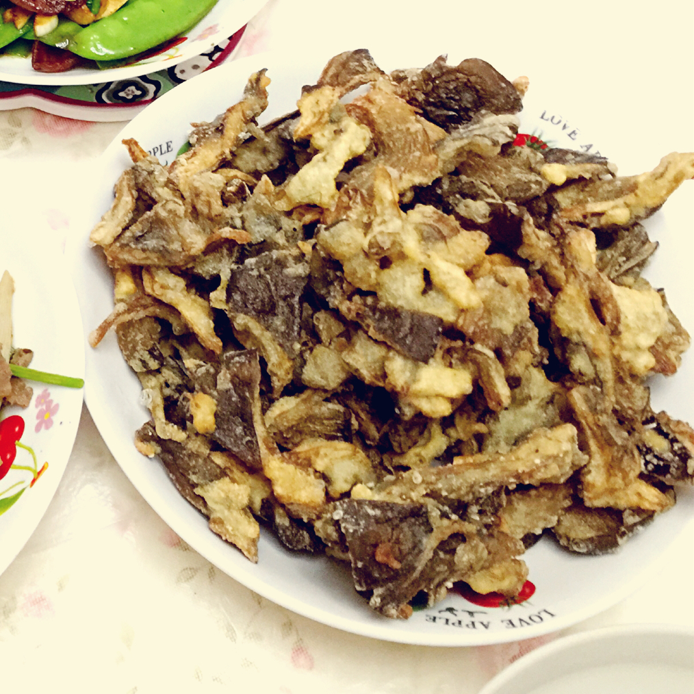 炸蘑菇
