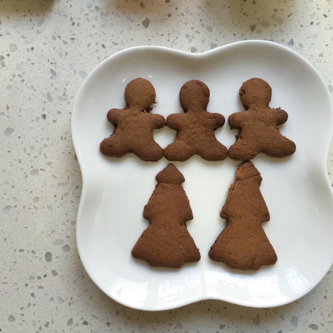 【圣诞】法式姜饼人饼干~姜糖饼干